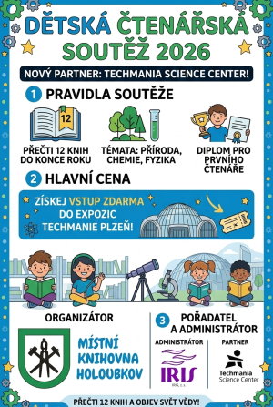 Čtenářská soutěž s Techmania Science Center